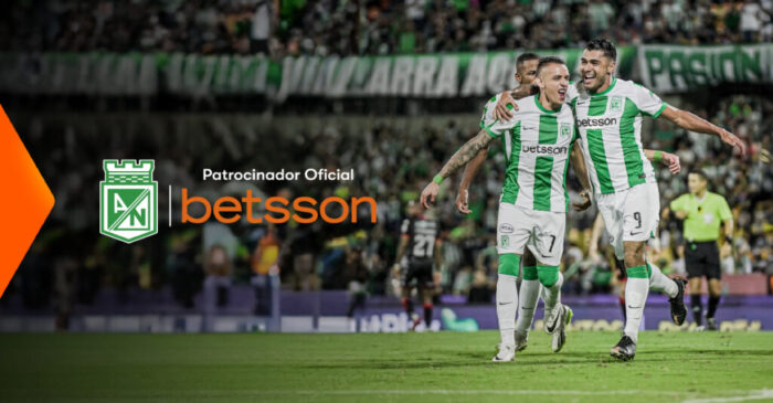 A Betsson é o nova patrocinadora do Atlético Nacional