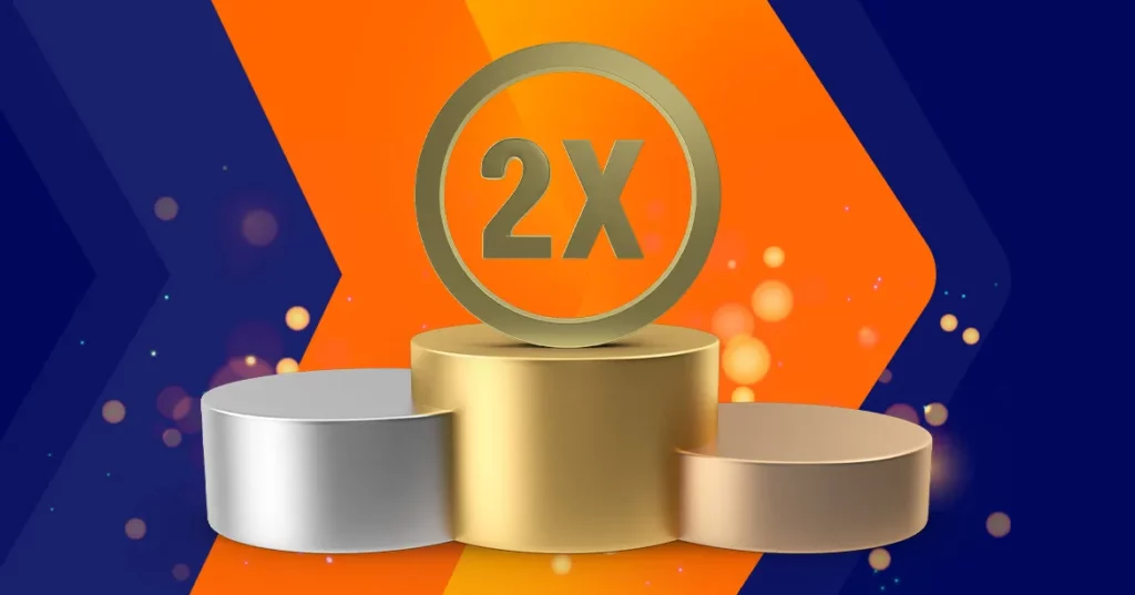 O que significa x2 em apostas de dupla chance?